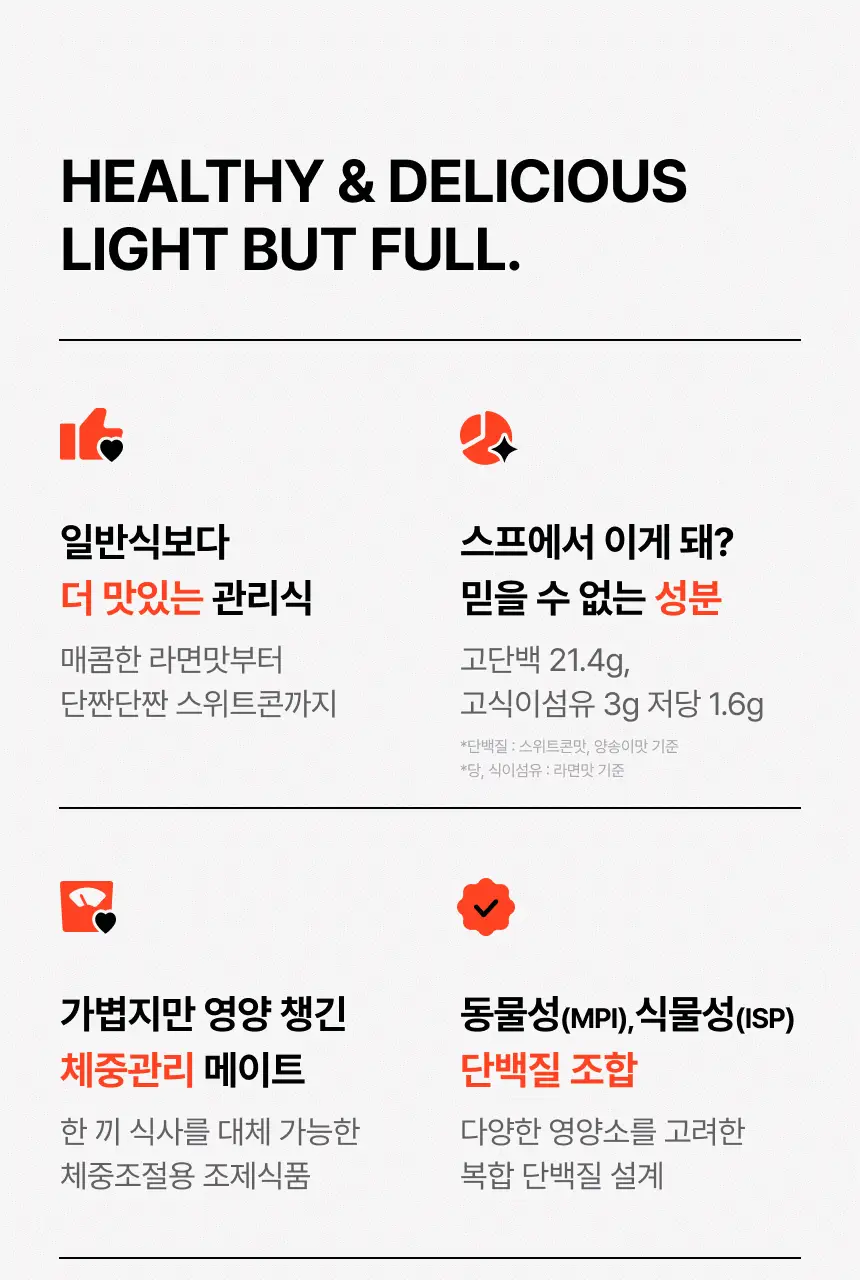 [무료배송/종이컵증정] 프로티원 단백질스프 3종 1박스(5개입) 상세페이지 7